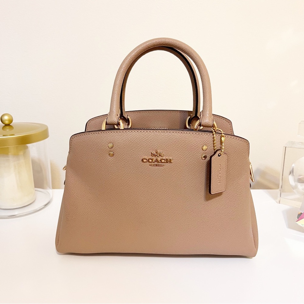 Coach Mini Lillie in Taupe